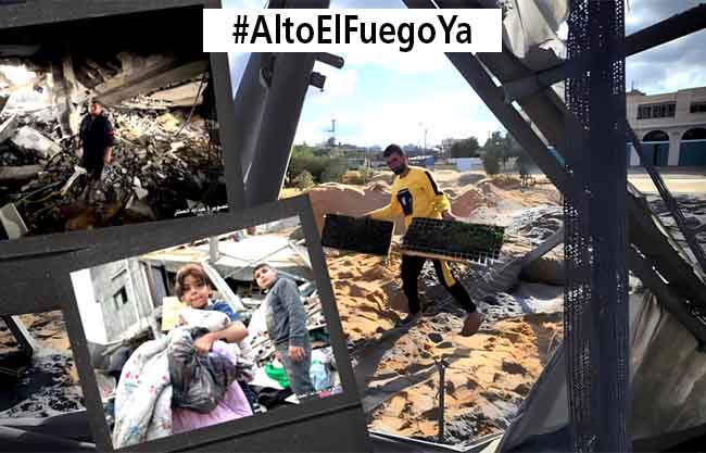 Gaza alto el fuego ya