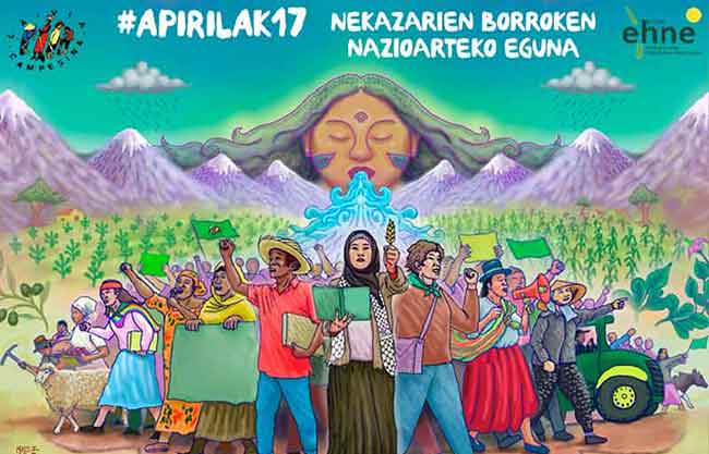 17 de abril La Vía Campesina - Día Internacional de las Luchas Campesinas