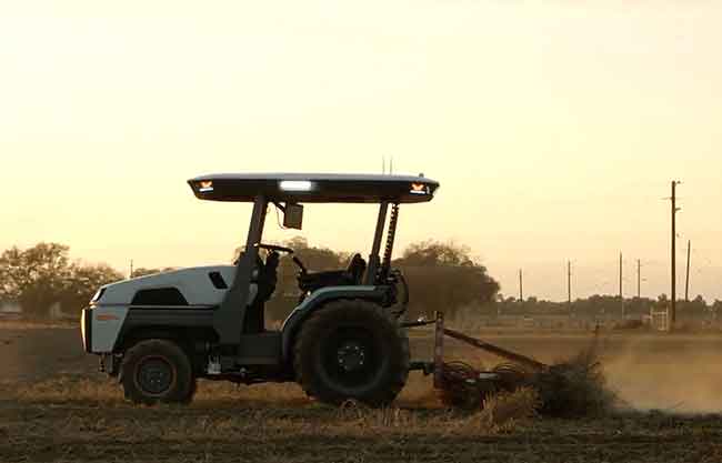 Prototipo de tractor de hidrógeno