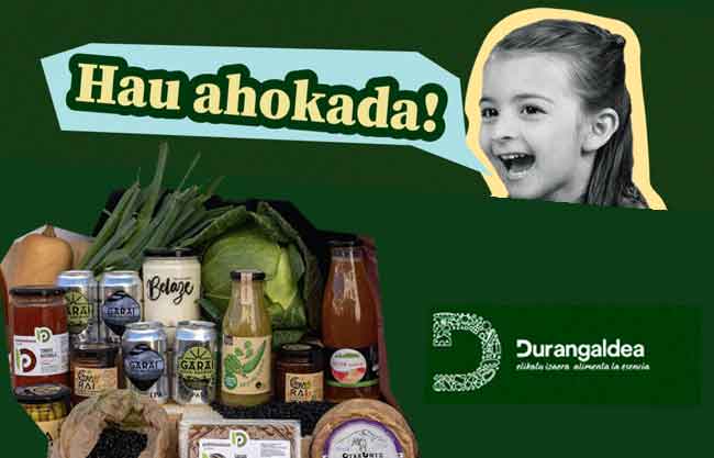 Campaña Durangaldea consumir productos locales